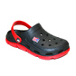 Damen Clogs aus EVA Dunkelblau mit roter Sohle | Jose Amorales | Großhandel