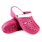 Damen Clogs aus EVA Bordeaux auf Keilabsatz | Jose Amorales | Großhandel