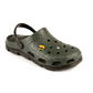 Damen Clogs aus EVA Khaki mit schwarzer Sohle | Jose Amorales | Großhandel