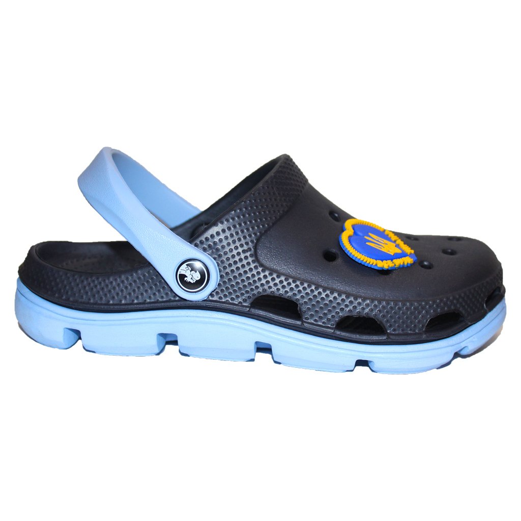 Damen Clogs aus EVA Dunkelblau mit hellblauer Sohle | Jose Amorales | Großhandel
