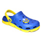 Damen Clogs aus EVA Blau mit gelber Sohle | Jose Amorales | Großhandel
