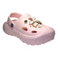 Damen Clogs aus EVA Rosa mit Schmucksteinen & Metallelementen | Jose Amorales | Großhandel