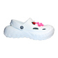 Damen Clogs aus EVA Weiß mit Jibbitz Blumen & Marienkäfer | Jose Amorales | Großhandel
