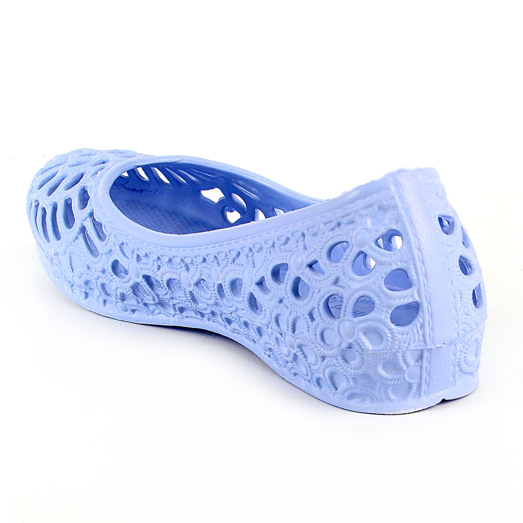 Damen Ballerinas aus EVA Hellblau | Jose Amorales | Großhandel