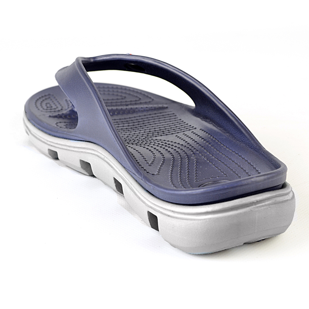 Damen-Flip-Flops aus EVA Dunkelblau mit grauer Sohle | Jose Amorales | Großhandel