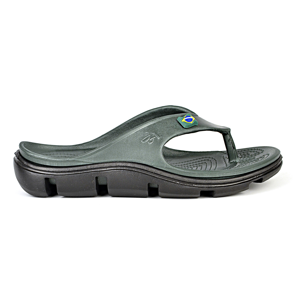 Damen-Flip-Flops aus EVA Khaki | Jose Amorales | Großhandel