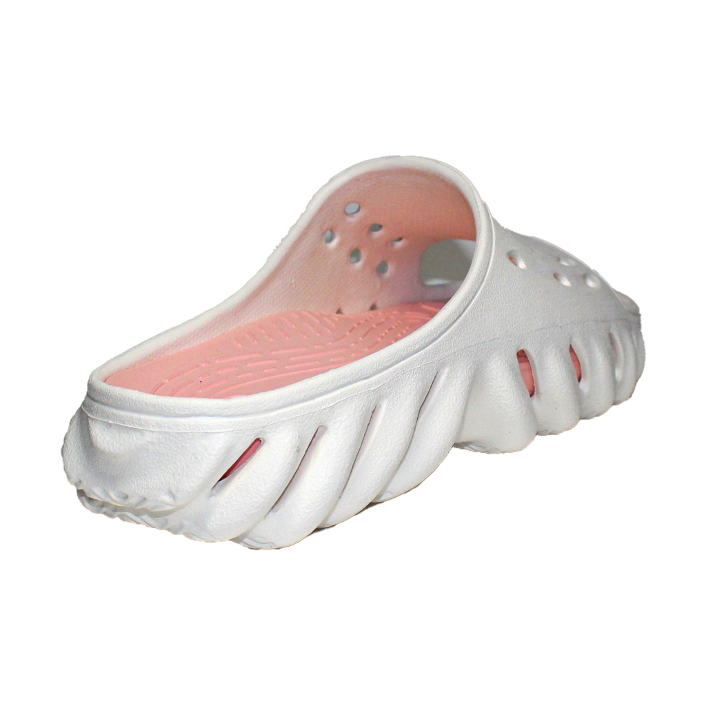 Damenpantoletten aus EVA Weiß mit rosa Sohle | Jose Amorales | Großhandel