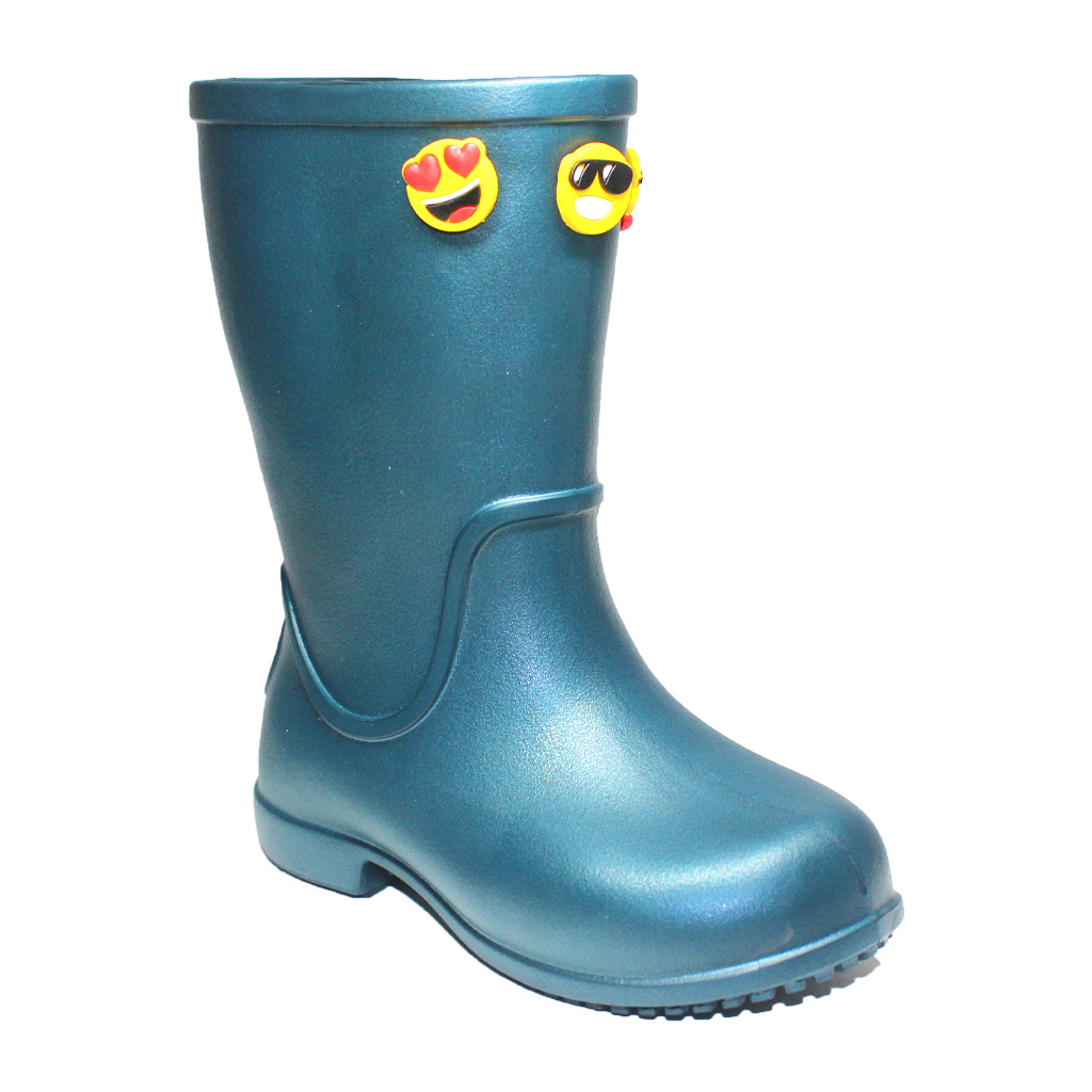 Kinder-Gummistiefel aus EVA Blau-Grün | Jose Amorales | Großhandel