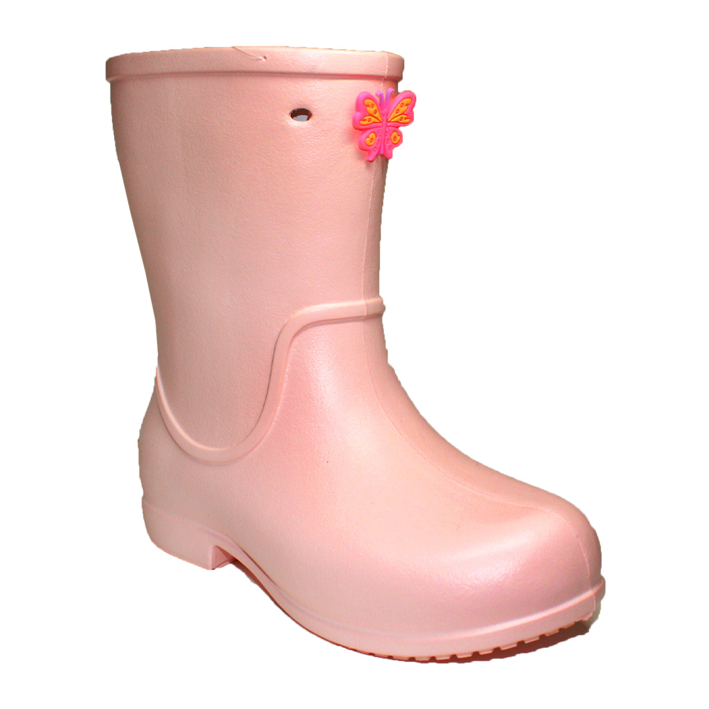 Kinder-Gummistiefel aus EVA Pfirsich | Jose Amorales | Großhandel