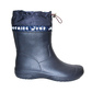 Damen EVA Gummistiefel Wasserdicht Dunkelblau mit Manschetten | Jose Amorales | Großhandel