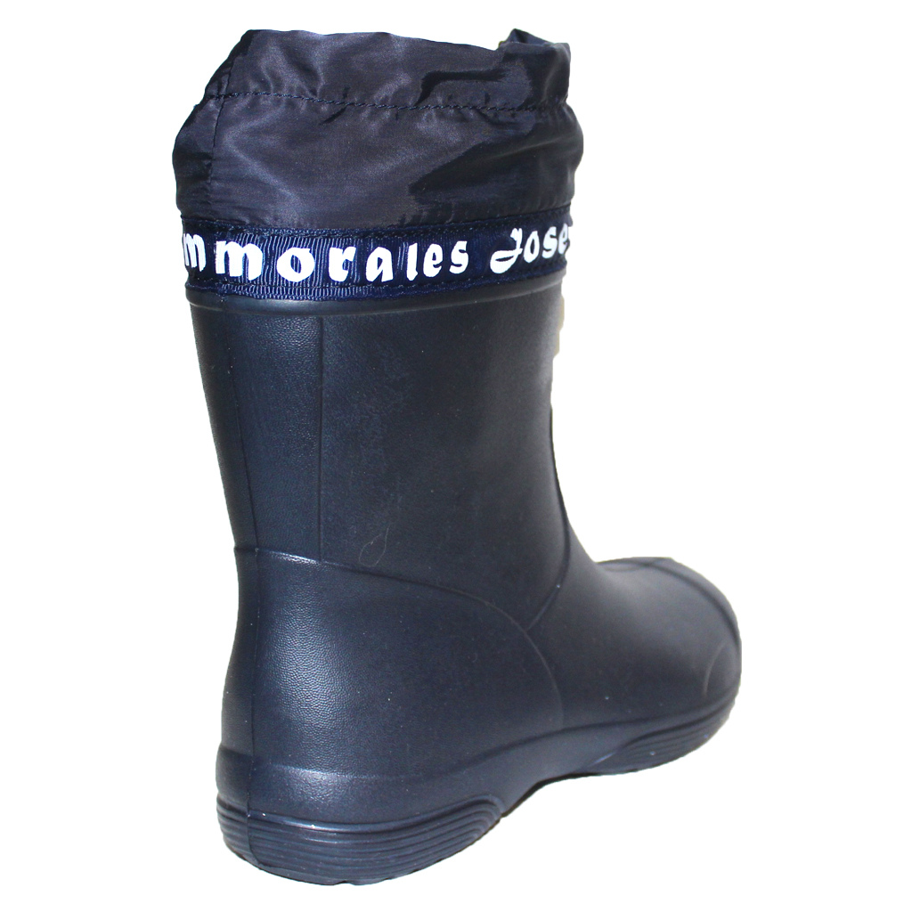 Damen EVA Gummistiefel Wasserdicht Dunkelblau mit Manschetten | Jose Amorales | Großhandel