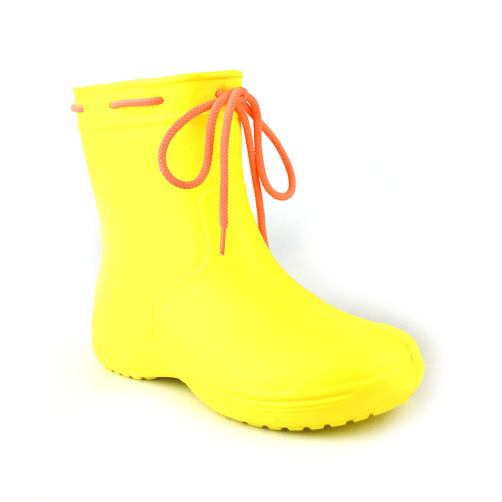 Damen EVA Gummistiefel Wasserdicht Gelb | Jose Amorales | Großhandel