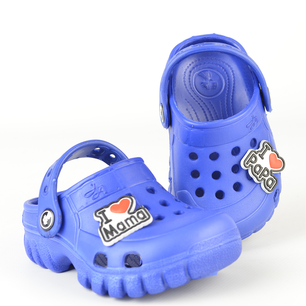Blaue Kinder-Clogs | Marke: Jose Amorales | Großhandel