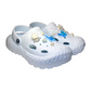 Damen-Clogs Weiß, Verzierung: Set aus Schmetterlingen | Jose Amorales | Großhandel