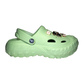 Damen Clogs Olivgrün mit goldfarbenen Jibbitz-Charms | Jose Amorales | Großhandel