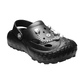 Damen Clogs Schwarz mit silberfarbenen Jibbitz-Charms und Kette | Jose Amorales | Großhandel