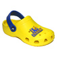 Teenager Clogs Gelb mit blauem Fersenriemen & Jibbitz „I love Ukraine“ | Jose Amorales | Großhandel
