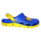 Herren Clogs Blau mit gelbem Fersenriemen & Jibbitz „Ukraine“ | Jose Amorales | Großhandel