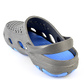Herren Clogs Grau mit blauer Sohle & Netz-Oberteil | Jose Amorales | Großhandel