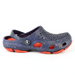 Herren Clogs Dunkelblau mit roter Sohle & Netz-Oberteil | Jose Amorales | Großhandel